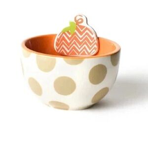 New! Coton Colors Pumpkin Bowl. Happy Everything